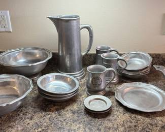 35	$195 	
Pewter set wilton Columbia 									