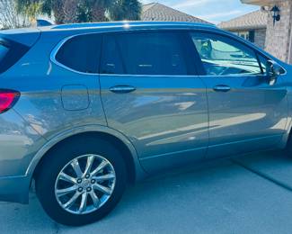 2019 Buick Envision - 14000 miles - Nearly new condition - original price $33K. 2.5L DOHC 4 cylinder. Front wheel drive. gasoline. power seat. navigation. Buick infotainment system Apple car play/ Android auto. Leather interior. Floor protection mats. Non smoker. Silents bids start at $20K. Bids closes Monday dec 11 at noon. clear title. 