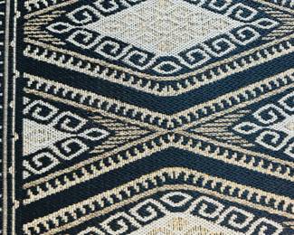 3	$100 	
Navy blue rug Scott living indoor outdoor 7'x5'									
Outdoor sofa 35Dx64Lx29T with coffee table 									