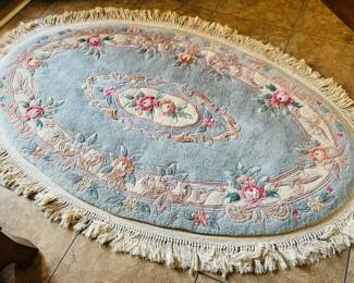 20	$150 	
Oval chinese rug 68x45	