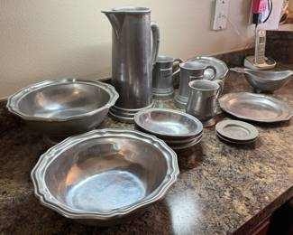 35	$195 	
Pewter set wilton Columbia 									