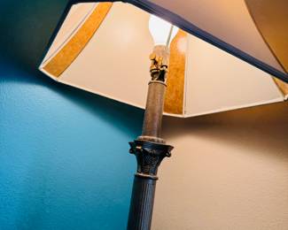 15	$60 	
Floor lamp 64H metal 									