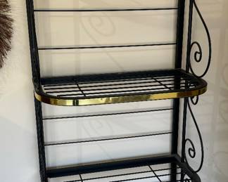 57	$100 	
Metal bakers rack 68x24x13 	