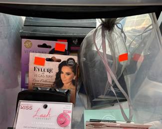 100's and 100's (over 1,000) Top of the Line Cosmetics in New or Like New Condition including: Lipsticks, Eye Shadows, Lip Glosses, Lotions, Perfumes, Hair Products, the list goes on and on!!! A great way to pick up these Christmas Gifts and Personal Use items!
