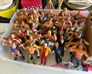 WWF and WWE Wrestling Action Figures