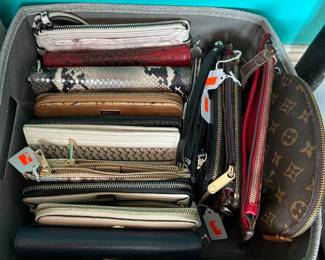 Gorgeous Designer Handbags, Clutch Purses, and More! "Galore!" in excellent condition featuring names like: Louis Vuitton, Coach, Michael Kors, and Many, Many More!!! 