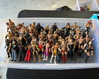WWF and WWE Wrestling Action Figures