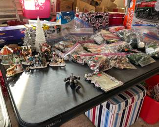 Christmas Items, in and out of Bags!