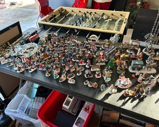 Loads of Christmas Village People and More!