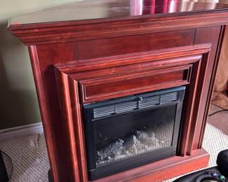 Beautiful Corner Electric Fireplace