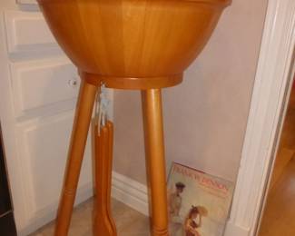 Great Salad Bowl and Stand