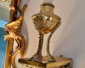CANDLESTICK SCONCES.