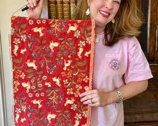 CHRISTI SHOWING HER FAVORITE.