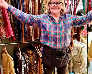 Just a portion of the hanged product!  Thanks, Dale!