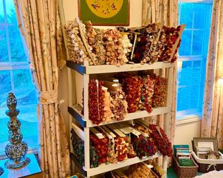 MORE TASSELS AND TRIM.