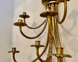 ANTIQUE FRENCH CANDELABRA.
