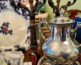 ANTIQUE FRENCH CANDLESTICKS