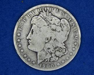 Lot 19. 1900 O Morgan Silver Dollar
