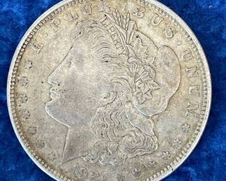 Lot 27. 1921 D Morgan Silver Dollar