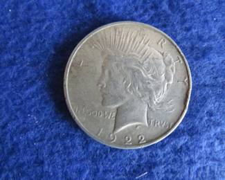 Lot 78. 1922 D Peace Silver Dollar