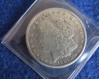 Lot 111. 1921 S Morgan Silver Dollar