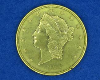 Lot 97. $20 Liberty Head Gold Coin in very high grade condition
