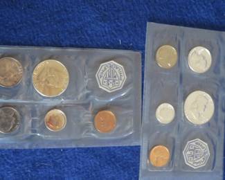 Lot 117. Two Philadelphia Mint 1962 proof sets