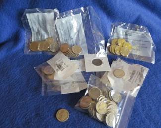 Lot 124. Uncirculated and older nickels. See our web site for description.