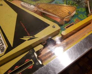 Vintage Bally Four Million BC pinball machine, working but needs service, ball eject appears to be stuck