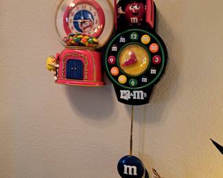 M&M clocks 