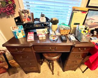 Desk - Piano Stool - Misc Office 