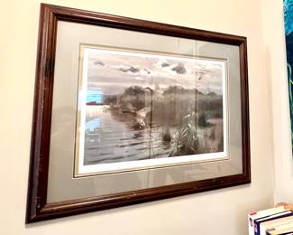Framed Art signed & numbered 