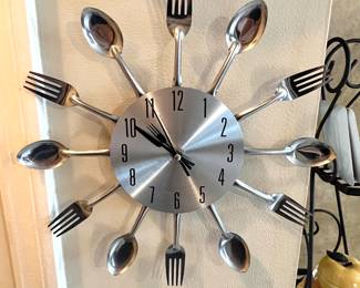 Spoon/Fork Wall Clock 