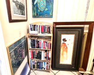 Framed Art - Books…