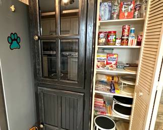 Black Display/Storage Cabinet