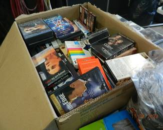VHS tapes