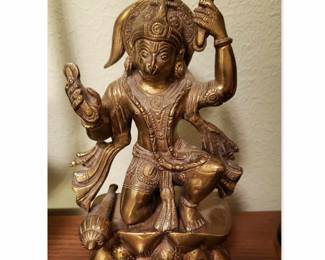Brass figurine