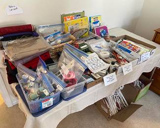 Sewing & Scrap Booking Items