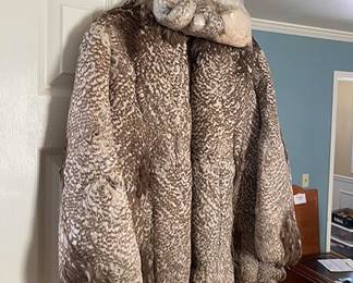 Vintage South African Gannet Bird Coat