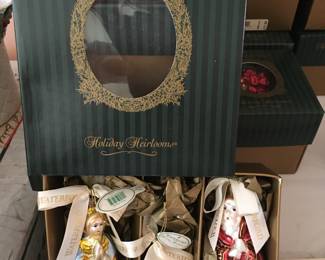 Waterford Holy Family ornaments