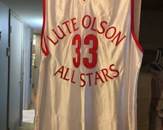 Lute Olson All Stars Jersey signed never worn
