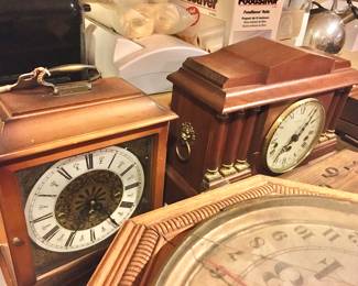 Antique & other clocks