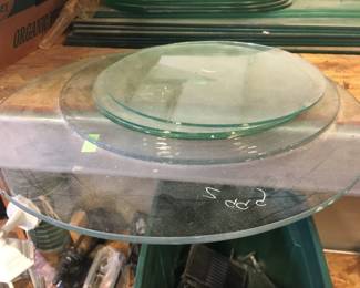 Tempered glass pieces