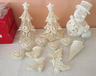 Crocheted ornaments/decorations