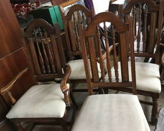 19760's-70's dining chairs