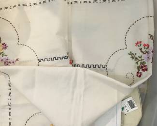 Needlepoint tablecloths