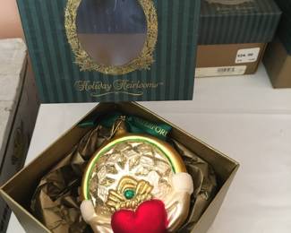 Waterford Claddagh Ring ornament