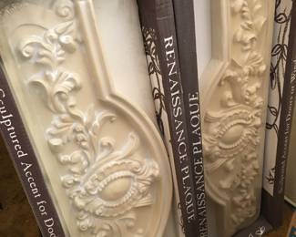 Cast plaster transoms new