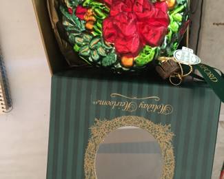 Waterford Evergreen Wreath ornament