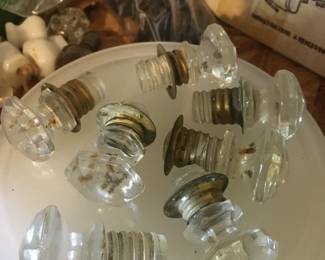 Glass knobs